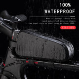 Waterproof Bike Bag Tube Front Frame Bike Mobile Phone Bag