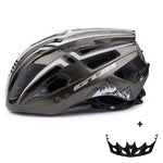 Bicycle Helmet Road Mountain Bike Helmets with Rear Light Lamp Caps