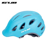 GUB Bicycle Helmet Integrally-molded 18 Air Vents Bike Riding Safety Cap W/ Brim Unisex Wear City L 56-60CM Head Protection