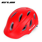 GUB Bicycle Helmet Integrally-molded 18 Air Vents Bike Riding Safety Cap W/ Brim Unisex Wear City L 56-60CM Head Protection