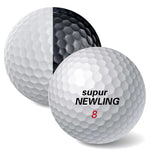 Golf Balls 6 pcs/Box 3 pieces PU Balls Soft Feel Fit for putters Practice Straight Line