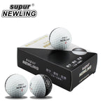 Golf Balls 6 pcs/Box 3 pieces PU Balls Soft Feel Fit for putters Practice Straight Line