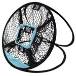 Golf Chipping Net Golf Practice Chipping Pitching Cages Mats Portable Indoor Outdoor Golf Swing Trainer