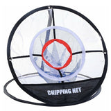 Golf Chipping Net Swing Trainer Indoor Outdoor Chipping Pitching Cages Mats Golf Practice Net Portable