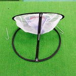 Golf Chipping Net Swing Trainer Indoor Outdoor Chipping Pitching Cages Mats Golf Practice Net Portable