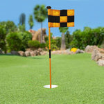 Golf Green Flag cup stick flagpole can stretchcGarden mini golfing range