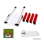 Golf Obstacle Swing Trainer Swing Mirror