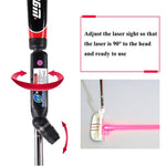 Golf Putter Laser Sight Indoor Putter Practice Golf Putter Laser Sight