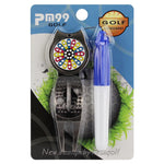 Golf ball Liner Pen Golf Gift Training Aids Markers Golf Divot Repair Tool Liner