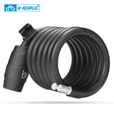 Bike Lock 1.8m 1.4m Bicycle Cable Lock Anti-theft Lock with 3 Keys Cycling Steel Wire Security MTB Road Bicycle Locks