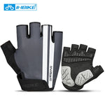 Cycling Anti-slip Anti-sweat Men Women Half Finger Gloves Breathable Anti-shock Sports Gloves MTB Bike Bicycle Glove