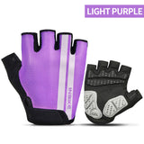 Cycling Anti-slip Anti-sweat Men Women Half Finger Gloves Breathable Anti-shock Sports Gloves MTB Bike Bicycle Glove