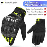 Pro Motorcycle Gloves Men Protect Hands Full Finger Moto Gloves Touch Screen Downhill Cycling Racing Leather Bike Gloves