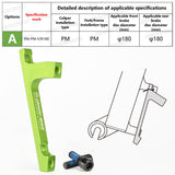 BIKE Disc Brake Adapter Converter IS PM for Mountain Bike MTB 108mm 203mm Disc Brake Rotor Cycling Accessories  Parts