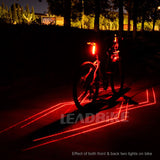 Bicycle Taillight USB Battery Rechargeable Waterproof