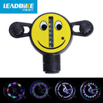 Motorcycle Bicycle Wheel Light Bike Signal Tire Spoke Smile Light