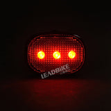 LED Bicycle Taillight Waterproof Multifunctional Cycling Safety Warning Flash Rear Light