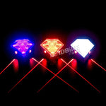 LED Bicycle Laser Rear Light Waterproof 3 Modes