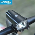 Bicycle Light USB Rechargeable ABS LED Waterproof MTB Bike Front Flash Light