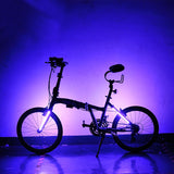 Bike Front/Tail Light Fork Light 8 Models 24 Colorful Leds MTB Road Bicycle