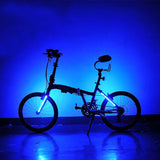 Bike Front/Tail Light Fork Light 8 Models 24 Colorful Leds MTB Road Bicycle