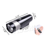 LED Bicycle Headlight Super Bright Wide Range Waterproof Front Light Bike Safety Night