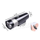 LED Bicycle Headlight Super Bright Wide Range Waterproof Front Light Bike Safety Night