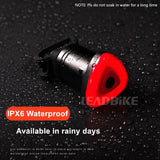 Bicycle Taillight Auto On/Off with Brake Sensor Bike Rear Light