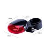 Bike Tail Light Ultra Bright 3 LED Cycling Flashing Rear