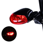 Bike Tail Light Ultra Bright 3 LED Cycling Flashing Rear