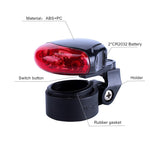 Bike Tail Light Ultra Bright 3 LED Cycling Flashing Rear