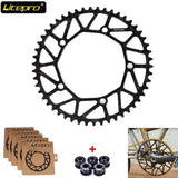 Bicycle Narrow Wide Chain Ring Bike Chainwheel 50-58T Disc 7075 Chain ring Bolts 130 Crank