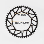 Bicycle Narrow Wide Chain Ring Bike Chainwheel 50-58T Disc 7075 Chain ring Bolts 130 Crank