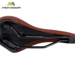 Bicycle Leather Saddle MTB Road Bike Front Seat non-slip Comfortable Breathable Riding Saddle Mountain Cycling Parts