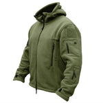 Men Jacket Sports Hooded Coat Hiking Outdoor Army