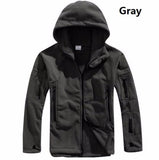 Men Jacket Sports Hooded Coat Hiking Outdoor Army