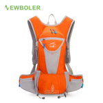 18L Cycling Backpack Orange Bicycle Bike Bag with Hydration Outdoor Sports Water Bag Climbing Camping Hiking Backpack