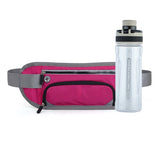 Running Waist Belt Bag Marathon With Water Bottle For 4.8-6.6 inch Phone Sports Trail Running Bag Men Women Fanny Pack