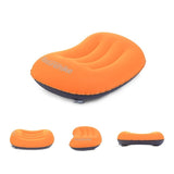 Inflatable Pillow Travel Air Pillow Neck Camping Sleeping Gear Fast Portable TPU