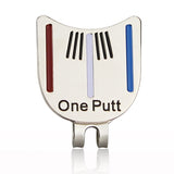 Golf Ball Mark+Golf Hat Clip Magnetic Alloy marker