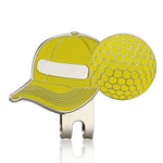 Golf Ball Mark+Golf Hat Clip Magnetic Alloy marker