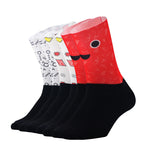 Cycling Socks Men Women Funny Personality Anti Slip Bicycle Outdoor Sports Socks Running Compression Socks
