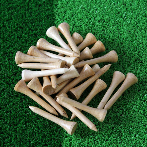 bamboo golf tee 42mm 50Pcs/pack Golf Tees bamboo tees golf tee bamboo