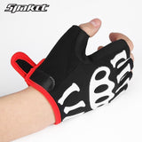 Non-slip Adult Kids Childen Cycling Gloves Half Finger Bike Bicycle Mittens Gel Padded For Gym Fitness Running Hiking Camping