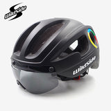 Riding Helmet Men's and Women's Glasses Integrated Magnetic Suction Goggles