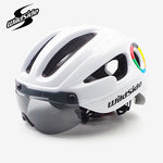 Riding Helmet Men's and Women's Glasses Integrated Magnetic Suction Goggles