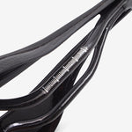 Hollow carbon fiber bike road cushion mountain bike saddle matte light