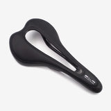 Hollow carbon fiber bike road cushion mountain bike saddle matte light