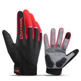 Outdoor Sport Gloves Men's Fitness Gloves Long Finger Winter Windproof Cycling Bike Gloves MTB Road Bicycle Tactical Gloves