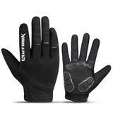 Outdoor Sport Gloves Men's Fitness Gloves Long Finger Winter Windproof Cycling Bike Gloves MTB Road Bicycle Tactical Gloves